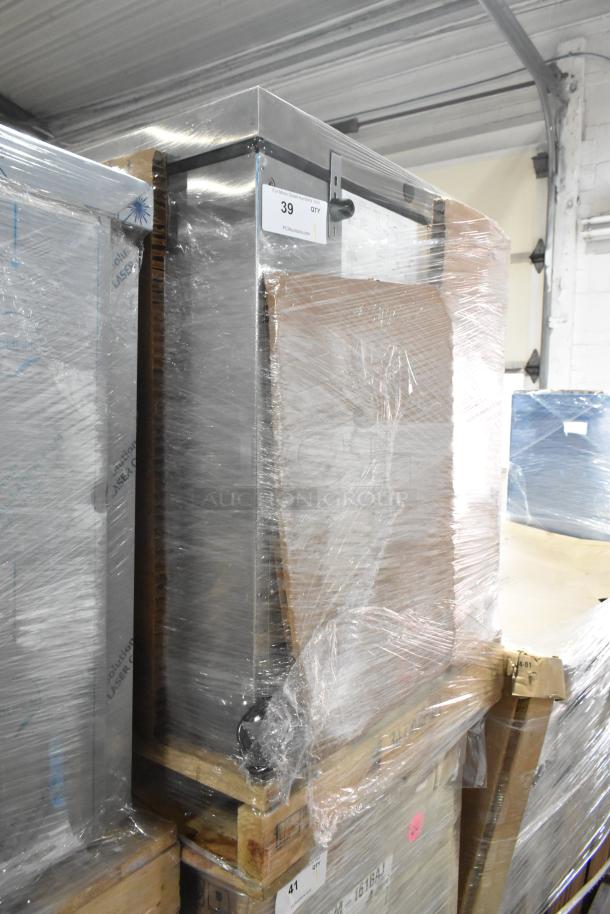 Brand new 2026 Hoshizaki UR27B-D2 commercial undercounter 2 drawer cooler, 115 volts, 1 phase, wrapped and palletized.