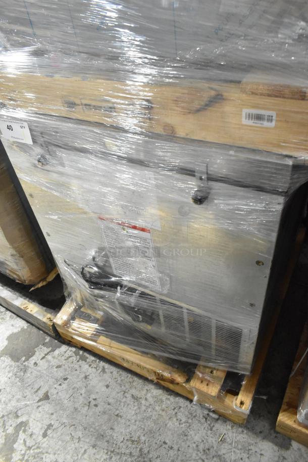 Brand new 2026 Hoshizaki UR27B-D2 commercial undercounter cooler sealed in original packaging, 115V, 1 phase.