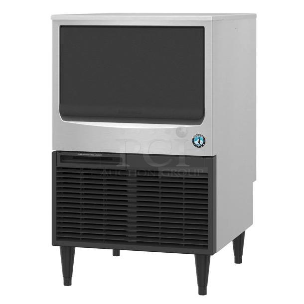 Brand new 2026 Hoshizaki KM-161BAJ commercial ice machine, crescent cube, 163 lbs/day capacity, 115V, 1 Phase.