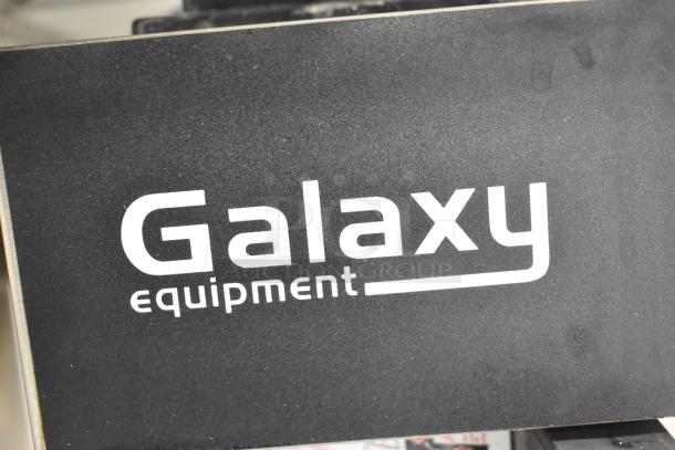 Galaxy 177GCM2B commercial coffee maker with 2 warmers and toggle controls, 120V, 1 phase, logo prominently displayed.