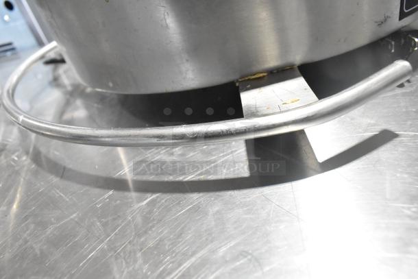 Krampouz CEBIR4BS 16" Electric Crepe Maker, visible metal body and frame, 120V, 1 Phase, in used condition.