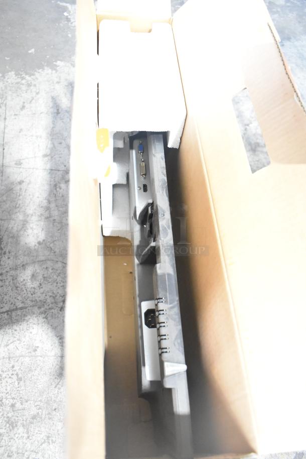 Onn Roku Smart TV in original box, showing protective packaging. Buyer pick-up only; shipping unavailable.