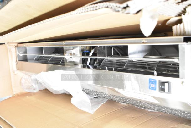 BRAND NEW SCRATCH AND DENT! Curton PRO=AP-2-36-1-SS Air Curtain, 120V, 1 Phase, in box, minor exterior scratches.