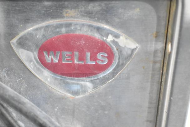 Wells W23HD Commercial 2 Drawer Warming Drawer, stainless steel, 120V, 1 Phase; minor wear visible on exterior.