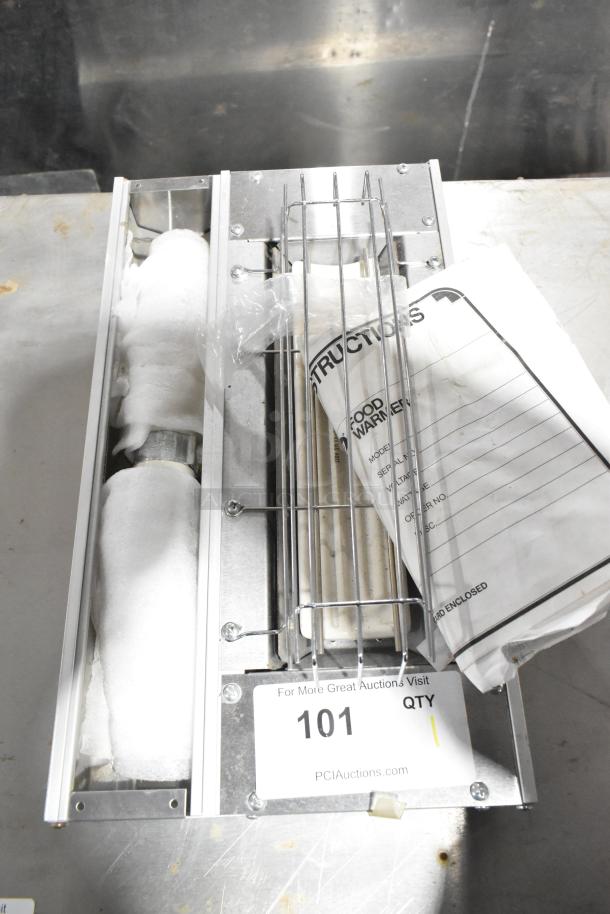 Hatco Commercial Warming Strip, 120 Volts, 1 Phase. Includes instructions, appears in good condition with packaging.