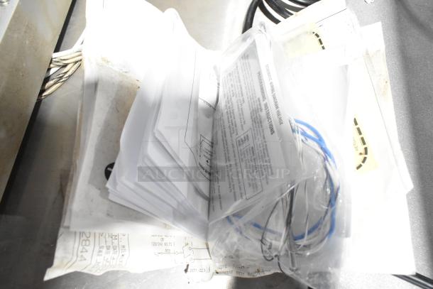 Hatco Commercial Warming Strip, 120V, 1 Phase, with wiring and installation instructions visible.