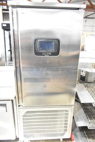 2022 Desmon GBF-15+ETL stainless steel blast chiller, commercial use, with 4 probes, digital display, 220V, 3-phase.