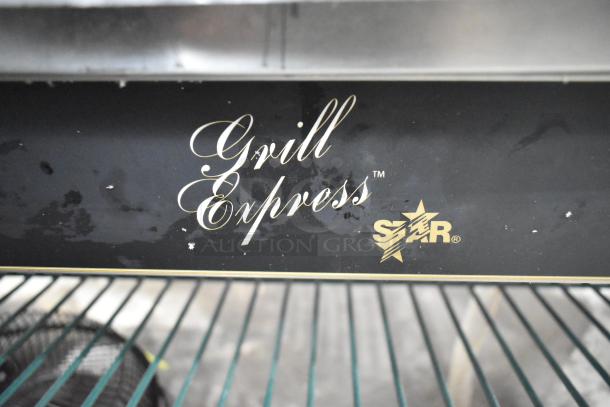 2023 Star GX20IG Panini Press, 208/240V, 1 Phase, "Grill Express" branding, commercial countertop model.