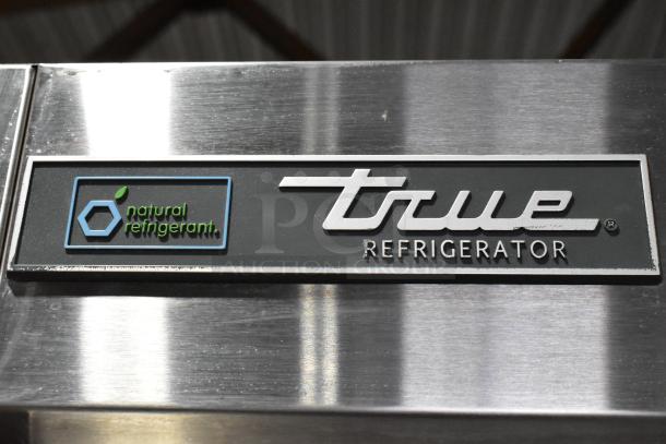 2021 True T-35-HC Commercial 2 Door Cooler, 115V, 1 Phase, logo reads "True Refrigerator" with "natural refrigerant."