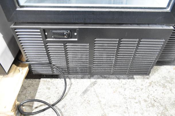 2019 Habco SE18 commercial single-door cooler; features vented panel, temperature control dial; 115V, 1-phase.