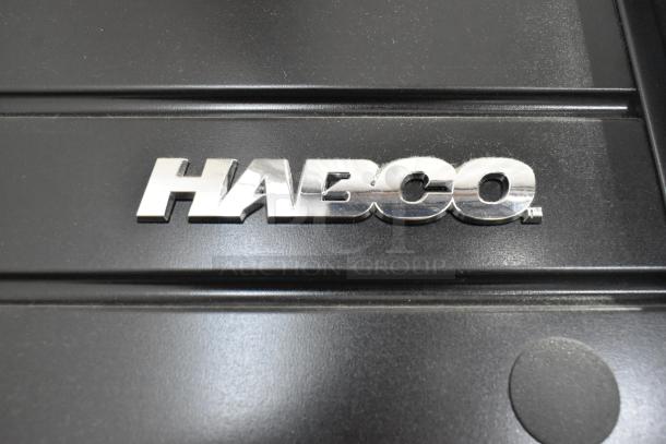 2019 Habco SE18 Commercial Reach-In Cooler, single door, 115V, black exterior, Habco logo on door, excellent condition.