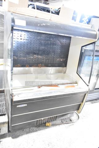 Federal Industries RSSM460SC merchandiser. Floor style, grab-n-go. 115/208-230V, 1 phase. Visible wear, Federal logo.