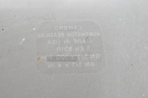 Label on Commercial 2 Drawer Chef Base reads: "Cambro Huntington Beach, CA. Made in USA."