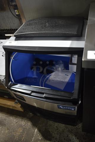 Brand new Avantco 194UCF280A undercounter ice machine, 299 lb. capacity, minor scratches, includes parts and manual.