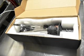 BRAND NEW AvaMix 928PIB10RWHSK 10" Whisk Attachment in box, with removable paddles. Minor cosmetic damage visible.