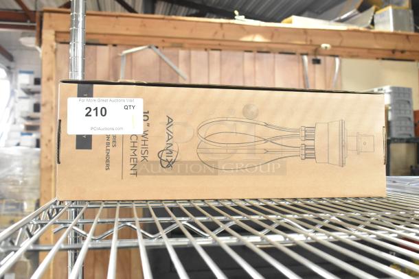 BRAND NEW AvaMix 928PIB10RWHSK 10" Whisk Attachment with removable paddles, in original box, ideal for IB Series blenders.