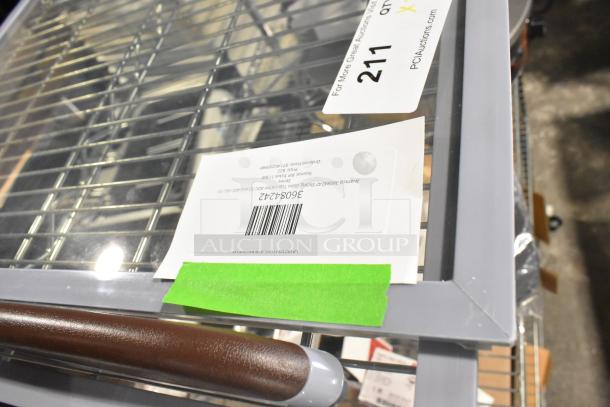 Avantco sliding glass lid, brand new, model 36084242, for ADC-12/ADC-GEL-13 series. Includes label and auction tag.