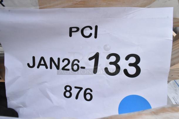 Eagle Group 414-18-3-18 stainless steel sink with right drainboard. Scratch and dent condition. Tag: PCI JAN26-133 876.