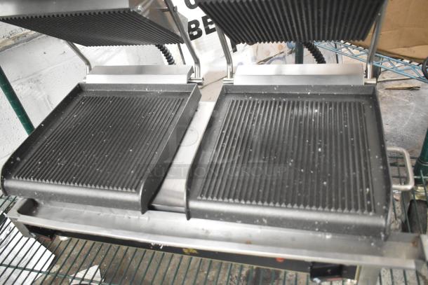 Brand new 2023 Star GX20IG commercial double panini press, 208/240 volts, 1 phase. Scratch and dent condition.