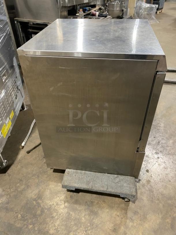 Hobart Advansys LXe Series stainless steel undercounter dishwasher, Model LXER, 120/208-240V, high-temperature, excellent condition.