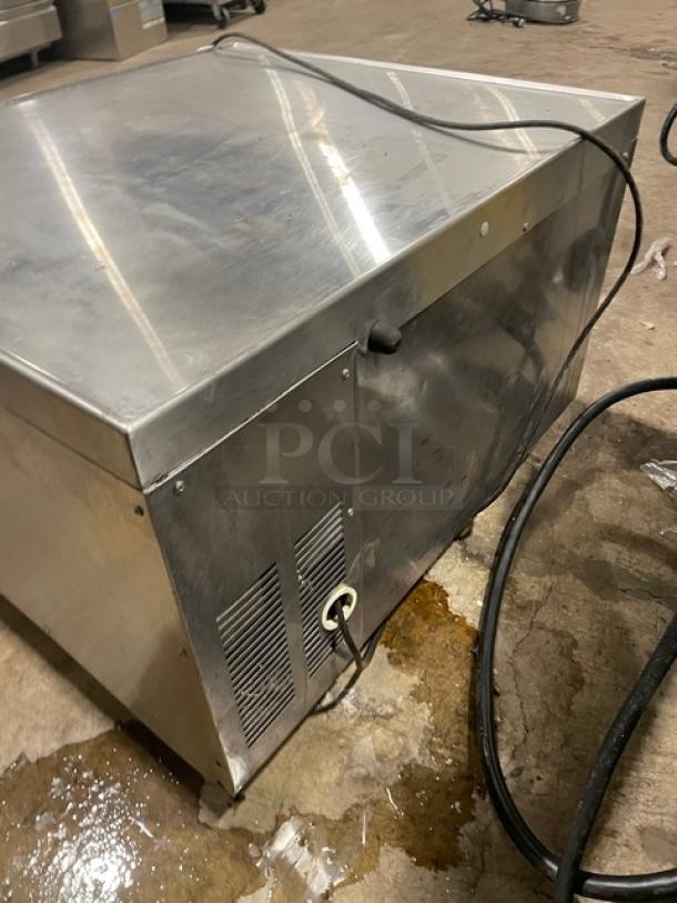 Beverage-Air stainless steel 2-drawer refrigerated chef base, model WTRCS361003, on casters, 115V, commercial-grade.