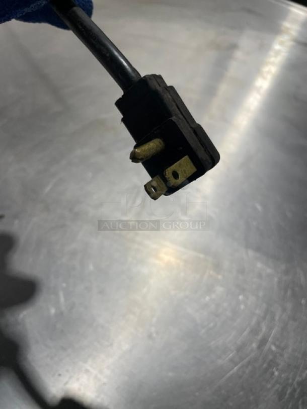 Cable plug for Beverage-Air Model WTRCS36-1-003, 115V 1 Phase.