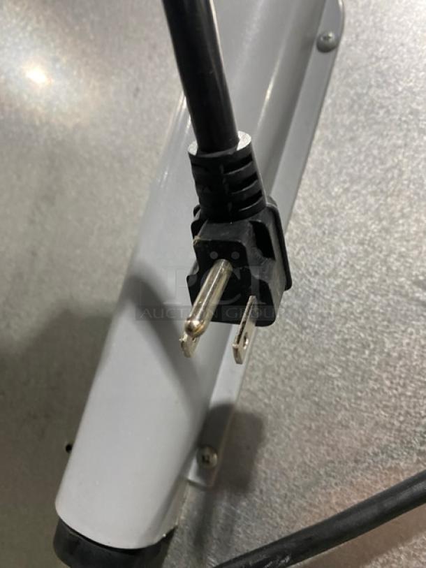 Power cord for Migali C-2R commercial refrigerator, 115V, 1 phase, Energy Star certified, SN: C-2R15112492009.