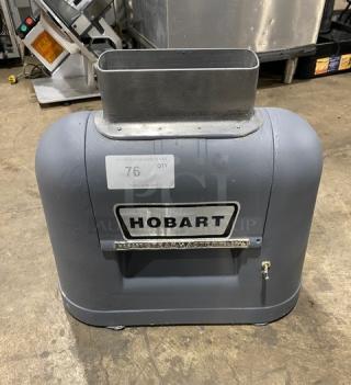 Hobart Steakmaster Series commercial meat tenderizer, SN: 130981, electric, 115V, 1 phase, good condition, gray finish.