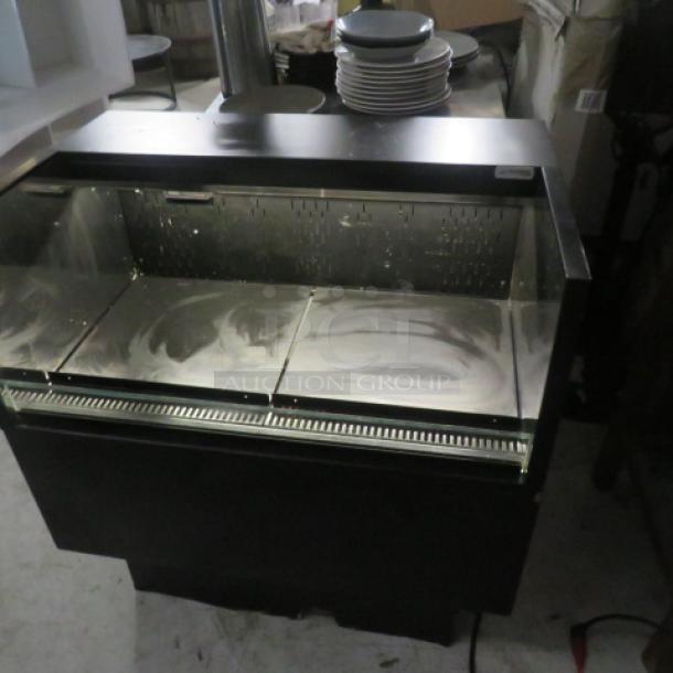 Structural Concepts Oasis refrigerated undercounter open air cooler, Model C03324R, 36x24x39.5 inches, 120 Volt.