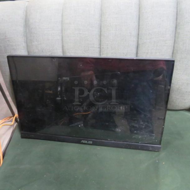 ASUS VT229 LCD Monitor, black bezel, in used condition. Features and ports not visible. Model label showing brand.