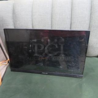 ASUS VT229 LCD Monitor, black bezel, in used condition. Features and ports not visible. Model label showing brand.