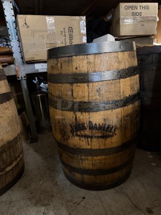 One Jack Daniels Barrel. Stamped On Top Jack Daniels Operation Ride Home.