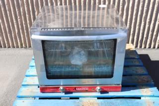 Brand new Avantco CO-28M half-size countertop convection oven, 2.3 cu. ft., 208/240V, 2100/2800W, on pallet.