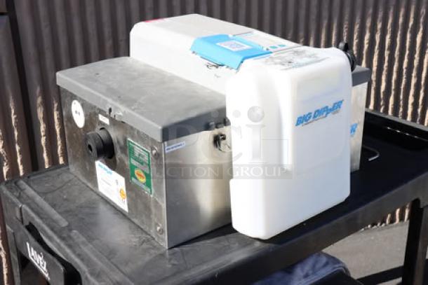 Thermaco Big Dipper W-200-IS 47 lb. automatic grease trap, brand new scratch-and-dent condition, 115v.