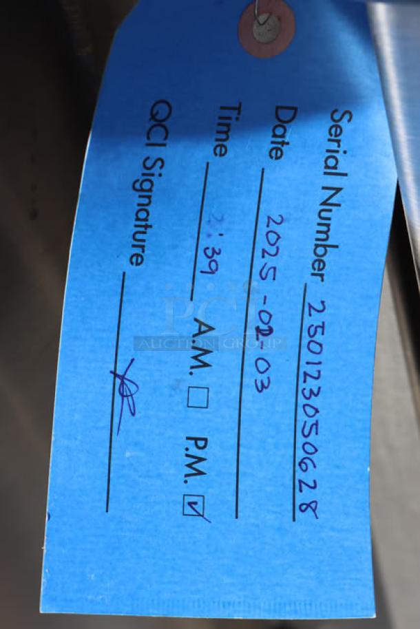 BRAND NEW Cleveland KET-20-T 20 Gallon Tilting 2/3 Steam Jacketed Electric Kettle, 208/240V. Serial Number: 250123050628.