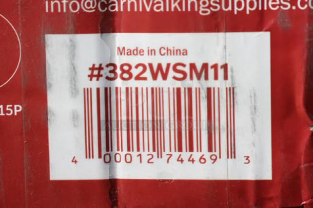 BRAND NEW-IN BOX! Carnival King WSM11 Non-Stick Single Waffle Maker with Timer, 120V, barcode, Made in China.