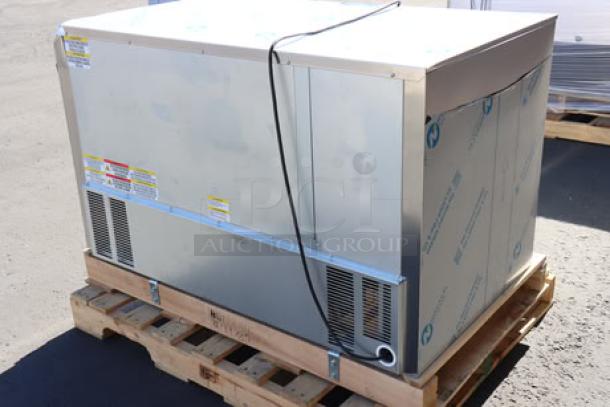 Beverage-Air UCF48AHC-23 48" low profile undercounter freezer, new, dent on back corner, minor scratches, 115V, on pallet.