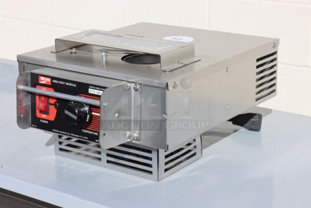 Brand new Metro MBQ-BQ1700 banquet cab module; serial number B17W-9593, stainless steel, out of packaging.