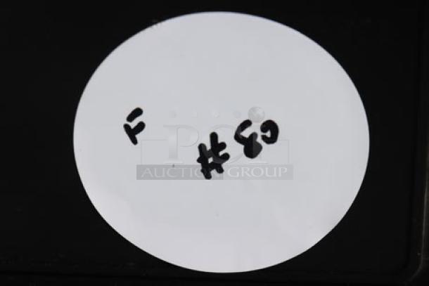 Black Cambro UPCH400110 Ultra Pan Carrier, electric, insulated, 6-full-size pan capacity, front loading, brand new, out of box.