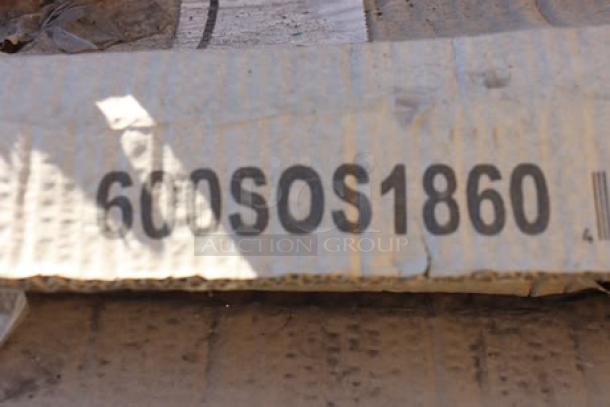 Cardboard packaging marked "600SOS1860," showing part of a mixed lot in new condition with original wrapping.