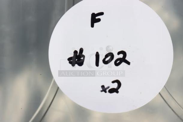 BRAND NEW Carnival King RBD5G4 5-Gallon Beverage Dispenser & Regency DIIB-181210 Ice Bin. Scratch & dent. Tag #102.