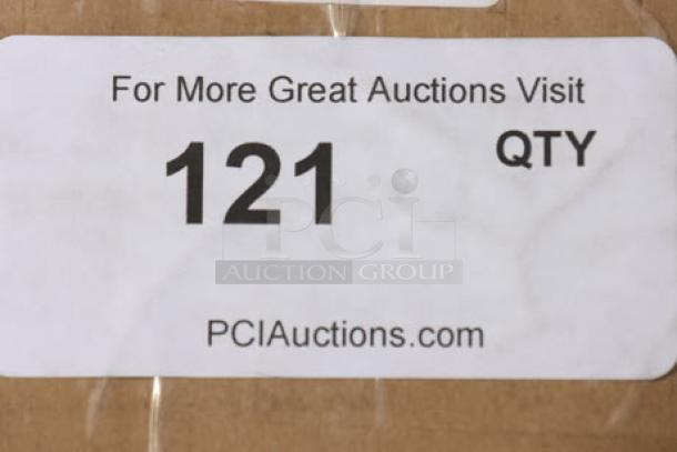 Regency 600DI31612 three-compartment drop-in sink, 16-gauge stainless steel, 16"x20"x12". Box lightly damaged. May have minor scratches.