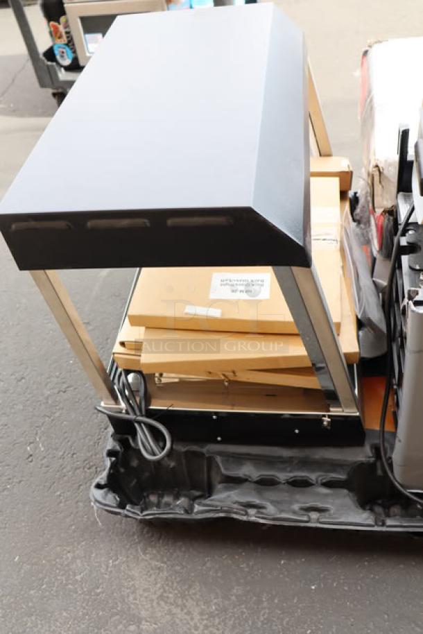 BRAND NEW Vollrath HFM-26 26" Hot Food Merchandiser, 1440W, frame slightly bent, S/N: P080-25580719-008.