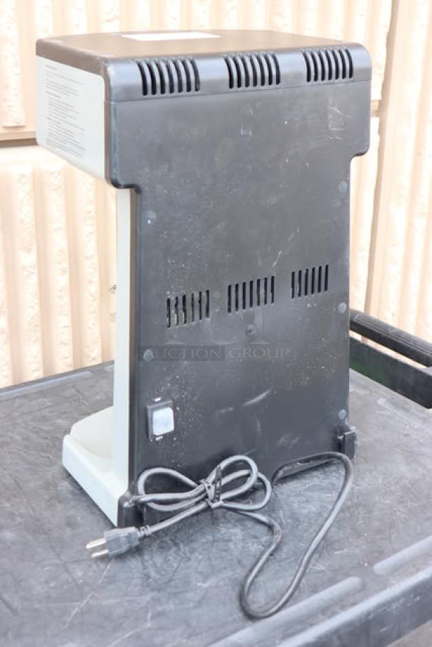 Waring WDM360TX triple spindle drink mixer, 3-speed, 120V, 1125W, with timer. Good condition, power cord visible.