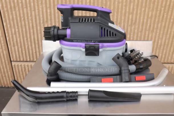 BRAND NEW ProTeam 107128 4 Gallon ProGuard Wet/Dry Vacuum Cleaner with tool kit. Out of original packaging. May be missing small parts.