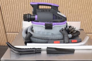 BRAND NEW ProTeam 107128 4 Gallon ProGuard Wet/Dry Vacuum Cleaner with tool kit. Out of original packaging. May be missing small parts.