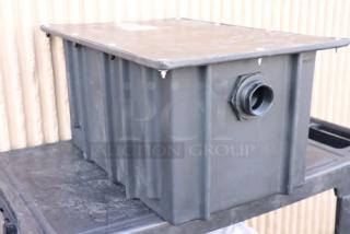 Ashland PolyTrap 4820 grease trap, 40 lb. capacity, threaded connection, new condition, missing original packaging and possibly small parts.