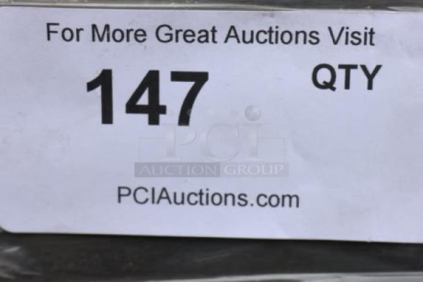 Auction label for Ice-O-Matic GEMU090 ice machine, item number 147, available at PCIAuctions.com.
