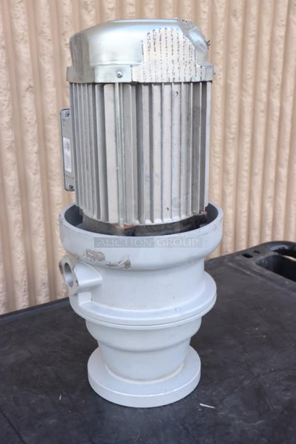 BRAND NEW Hobart FD4/125-1 Garbage Disposer, 1 1/4 hp, 208-240/480V, Short Upper Housing, Serial: C010862-TBA, Scratch-N-Dent.