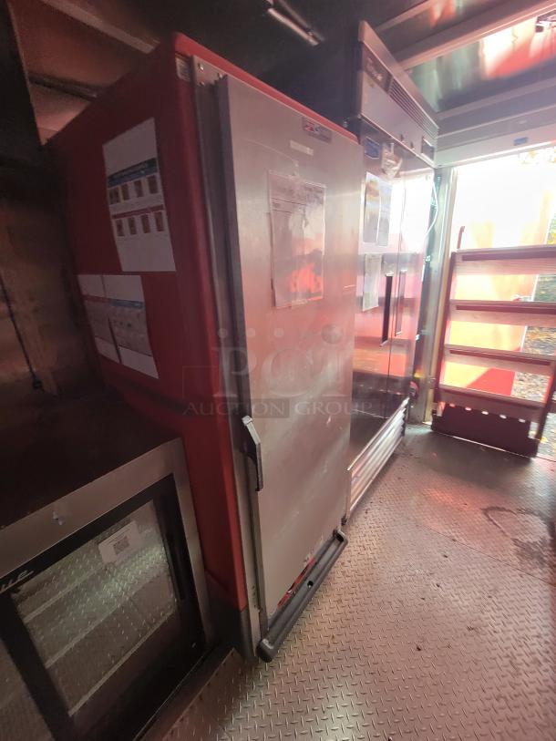 "2021 Titanium Cargo Trailer interior, featuring high-end commercial appliances, custom-built as a Wendy's ghost kitchen."